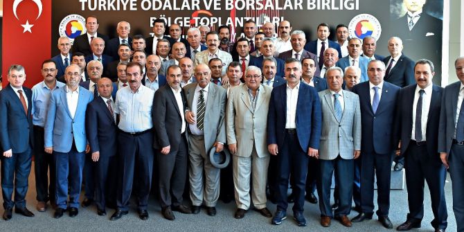 Bölge Oda Ve Borsa Başkanları Tobb’da Buluştu