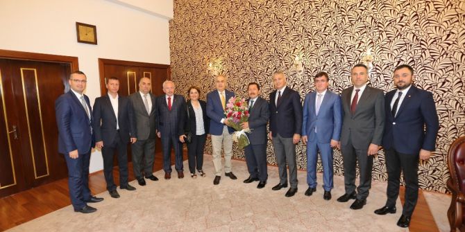 Vali Balkanlıoğlu’na Satso’dan Ziyaret