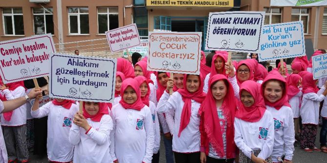 Güngören’de Yaz Kur’an Okulu Açıldı