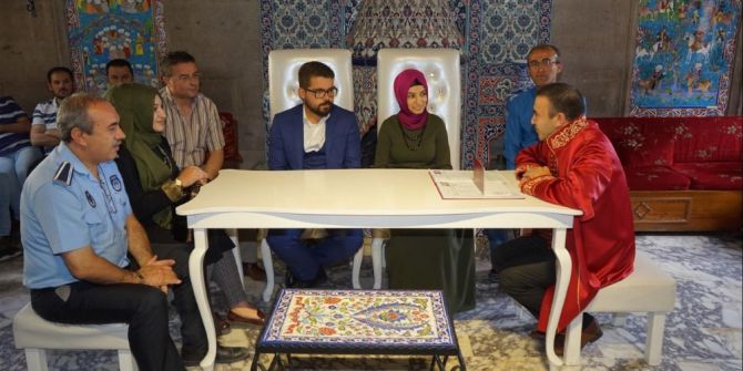 Nevşehir’de Bugüne Özel 17 Çift Nikah Kıydırdı