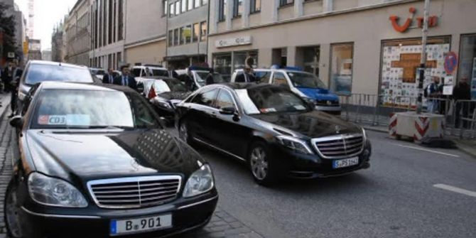 Erdoğan’ın Konvoyu Hamburg’da 10 Dakika Bekletildi