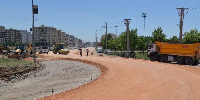 Havaalanı Protokol Yolu Çalışmaları Devam Ediyor