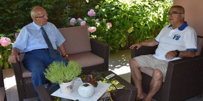 Başkan Albayrak’tan Başkan Baysan’a Geçmiş Olsun Ziyareti