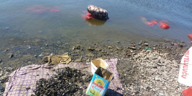 Aliağa’da 1 Ton Kaçak Midye Ele Geçirildi