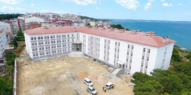 Sinop İmam Hatip Lisesi İnşaatında Sona Gelindi