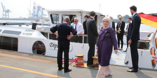 Emine Erdoğan First Lady’lerle Tekne Turuna Katıldı