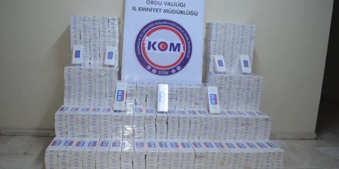 Ordu’da Uyuşturucu Ve Kaçakçılığa Büyük Darbe