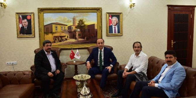 Gazeteciler Vali Erin’i Tebrik Etti