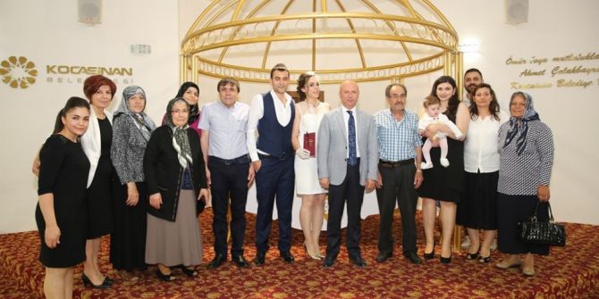 Kocasinan’da 41 Çift 7.7.2017’de Nikah Kıydırdı