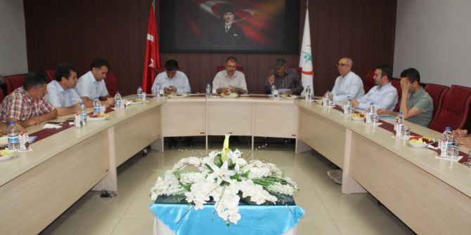 İl Sağlık Müdürlüğünde Koordinasyon Toplantısı Yapıldı