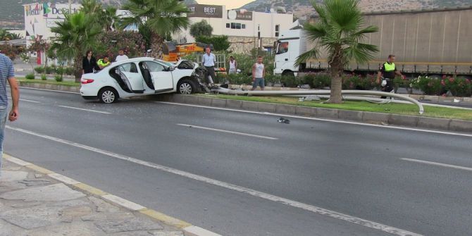 Bodrum’da Trafik Kazası; 5 Yaralı
