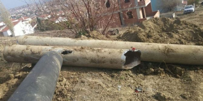 Teski İçme Suyu Borularını Yeniliyor