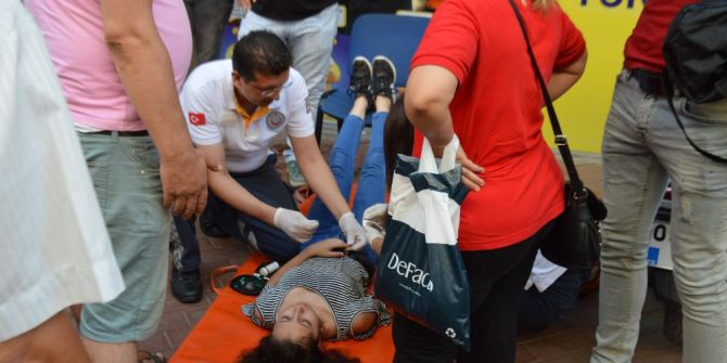 Aydın’da Sıcak Hava Bayılttı