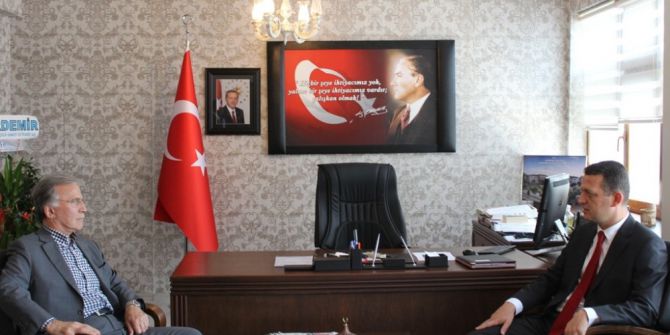 Şahin’den Ürkmezer’e Ziyaret