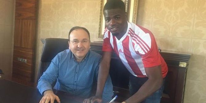 Sivasspor, Elderson İle 1 Yıllık Sözleşme İmzaladı