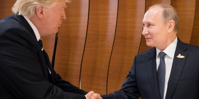 Trump Ve Putin İlk Kez Bir Araya Geldi