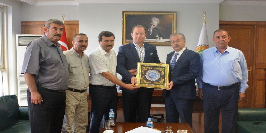 Vali Özdemir Etb’yi Ziyaret Etti