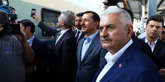 Başbakan Yıldırım, Polatlı-ankara Arası Yüksek Hızlı Trenle Seyahat Etti