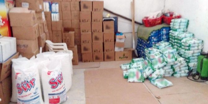 Şanlıurfa’da 30 Ton Sahte Deterjan Ve Şampuan Ele Geçirildi