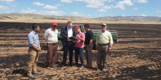 Sungurlu’da Arazi Yangının Bilançosu Ortaya Çıktı