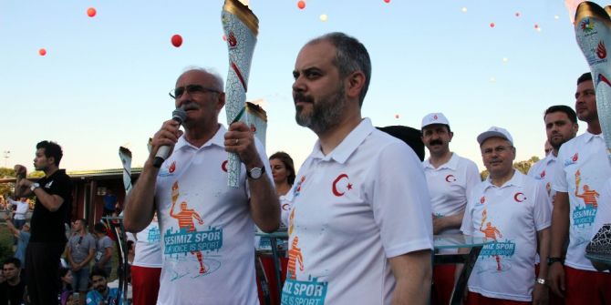 Olimpiyat Ateşi Samsun’da Yanmaya Başladı
