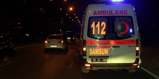 Samsun’da 3 Aracın Karıştığı Kazada 4 Kişi Yaralandı