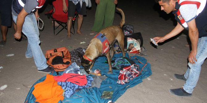 Jandarmadan Kabak Koyuna Uyuşturucu Operasyonu