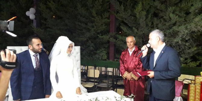 Başkan Yaman, Gençlerin Mutluluğuna Ortak Oldu