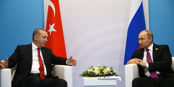 Cumhurbaşkanı Erdoğan, Putin İle Bir Araya Geldi