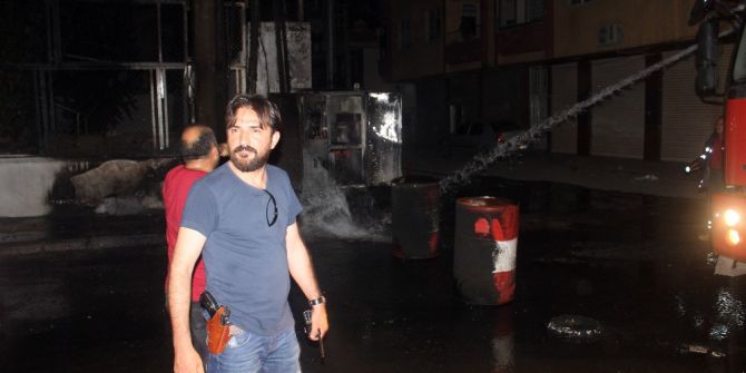 Bismil’de Korkutan Yangın