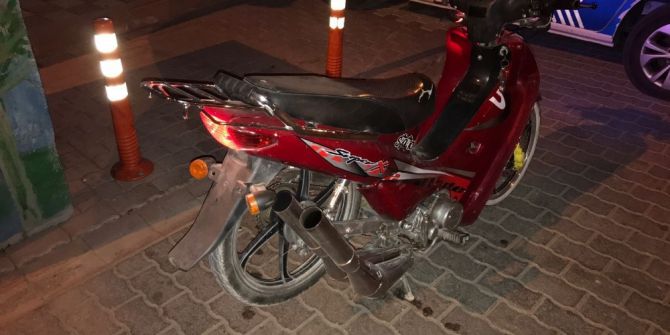 Abart Egzozlu Motosikletlere Sıkı Takip