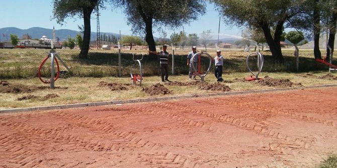 Hisarcık İlçe Stadına Açık Alan Spor Aletleri