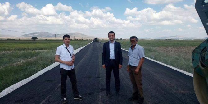 Gökçeler Köyünde Sıcak Asfalt Sevinci