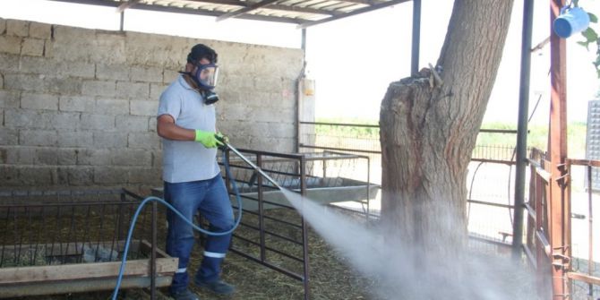 Sarıgöl’de Haşere İle Mücadele Devam Ediyor