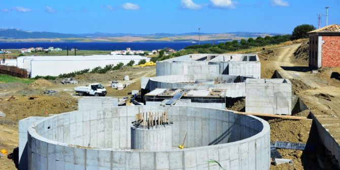 Lapseki Atık Su Arıtma Tesisinde Sona Doğru