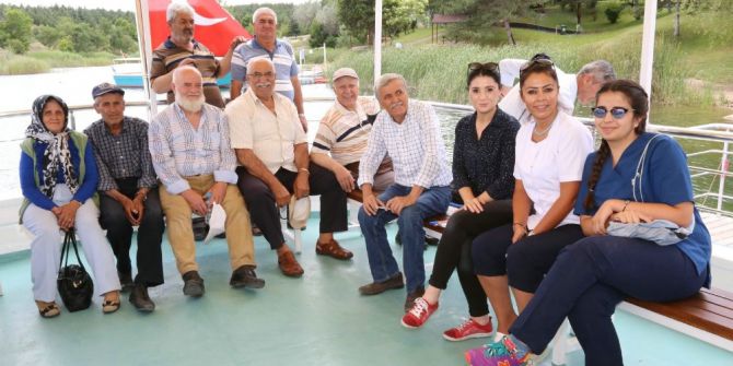 Koca Çınar Yaşam Merkezi Tekne Turunda