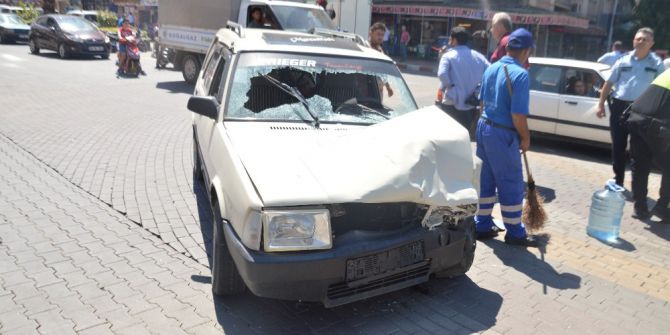 Nazilli’de Trafik Kazası: 2 Yaralı