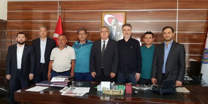 Emniyet Mensuplarından Şehit Polisin Ailesine Ziyaret