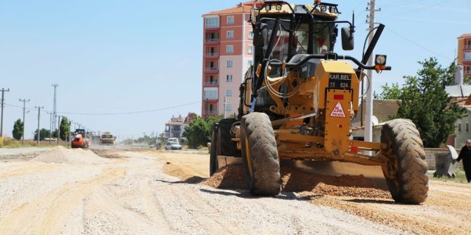 Karaman Belediyesinden Asfalt Çalışmaları