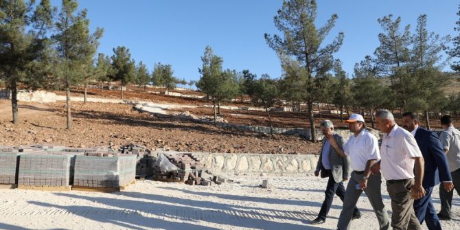 Büyükşehirden Eyyübiye’ye Yeni Mesire Alanı