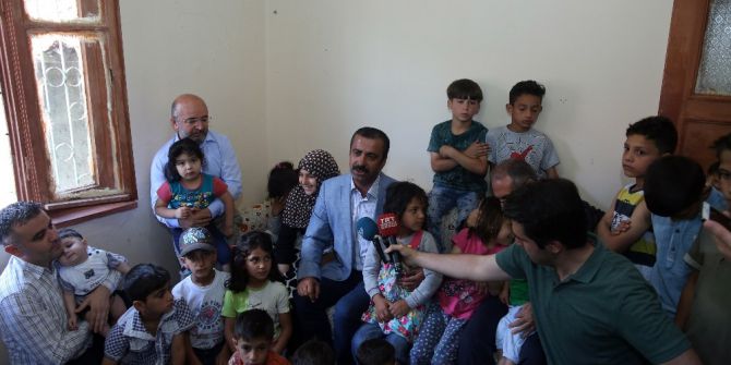 Sağlık-sen Genel Başkanı Metin Memiş Savaş Mağduru Aileleri Ziyaret Etti