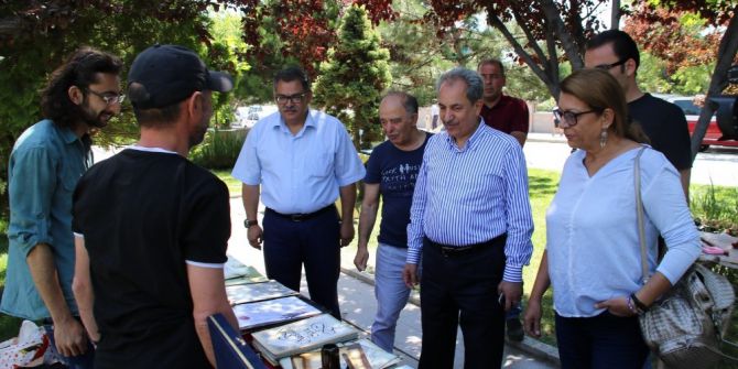 Gülmece Parkı Sanat Atölyesine Dönüştü