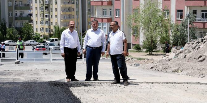 Viyadük Bağlantı Yoluna Giden Yol Asfaltlandı
