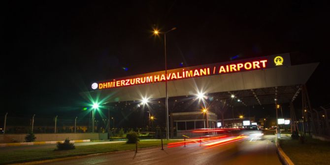 Erzurum Havalimanı 611 Bin Yolcu Ağırladı