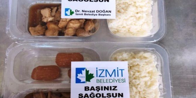 İzmit Belediyesi’nden 4 Bin Kişilik Cenaze Yemeği