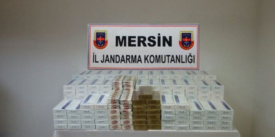 Mersin’de 2 Bin 530 Paket Kaçak Sigara Ele Geçirildi