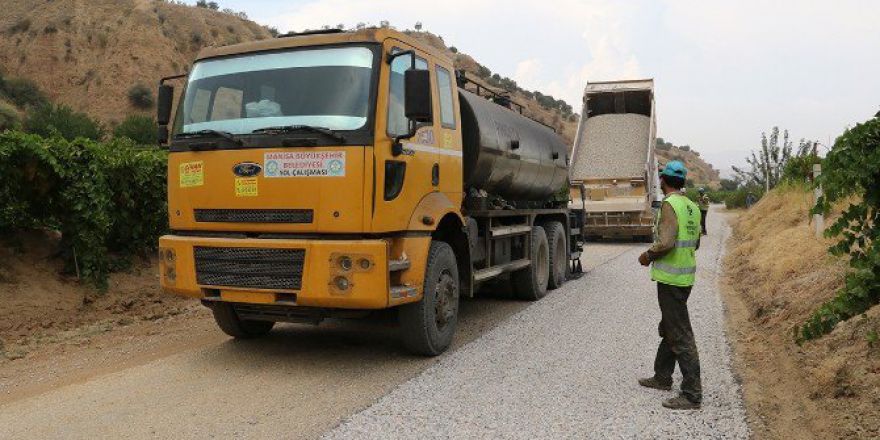 Kavaklıdere Yolunda Asfalt Çalışması