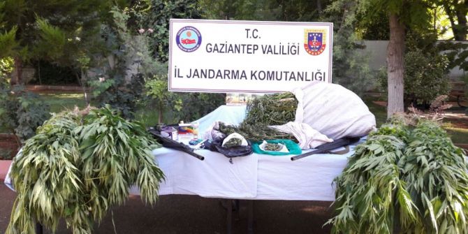 Gaziantep’te Uyuşturucu Operasyonu