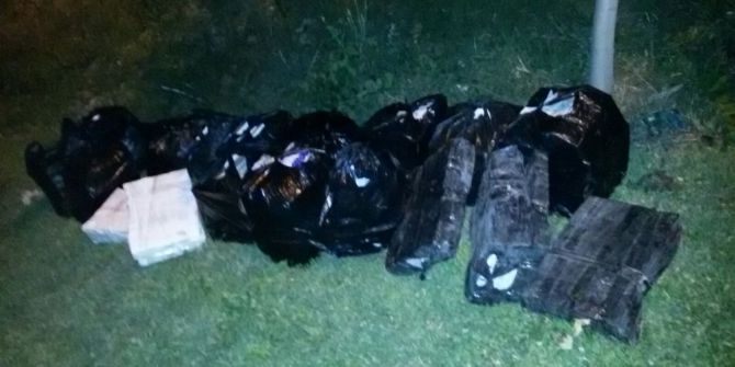 Polisten Kaçak Sigara Operasyonu