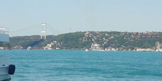 Abd Savaş Gemisi İstanbul Boğazı’ndan Geçti